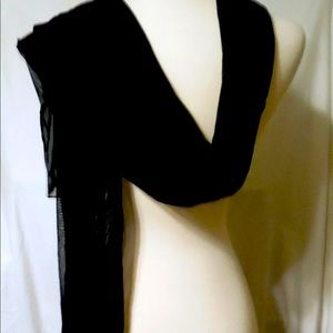 Black Tadashi shawl/scarf